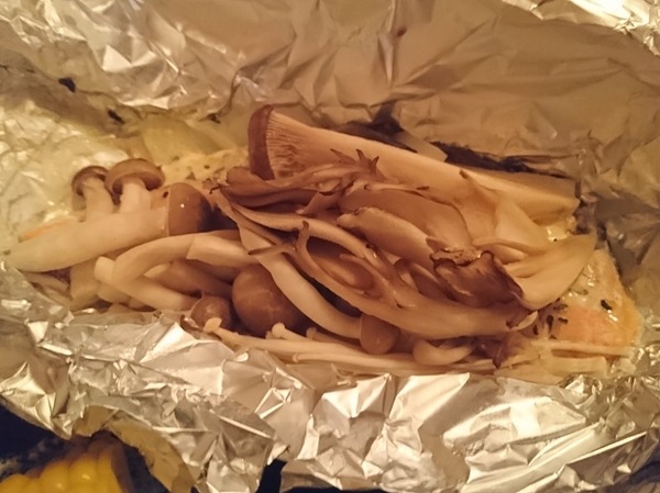 鮭のホイル焼き