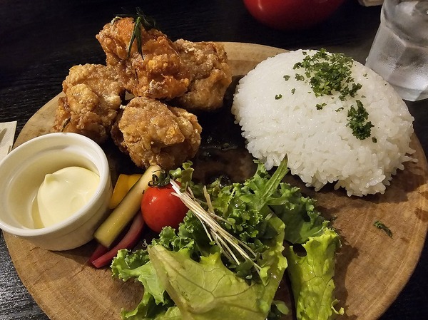 唐揚げプレート