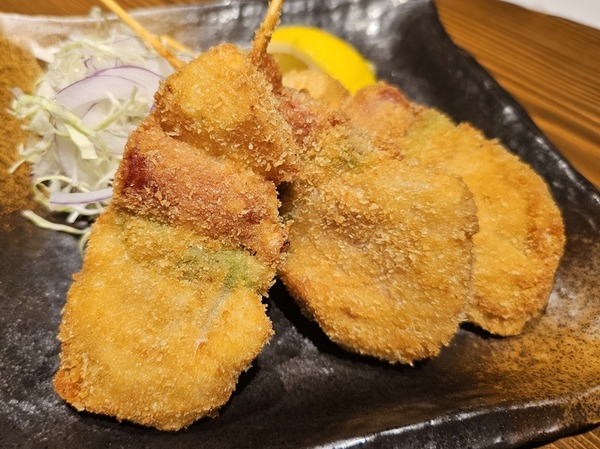 三元豚の串カツ