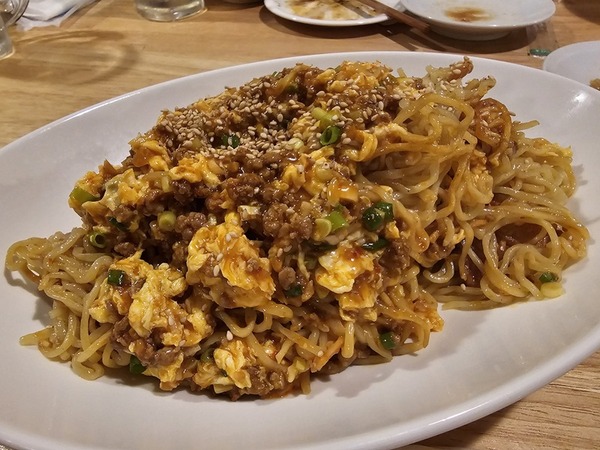 タンタン焼きそば
