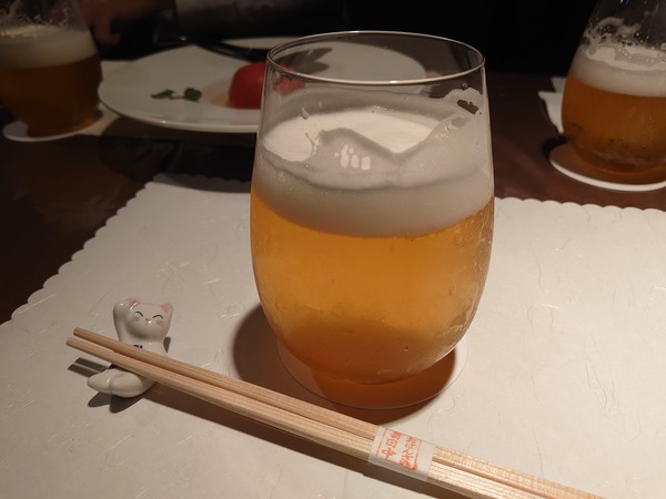 生ビールうまし。