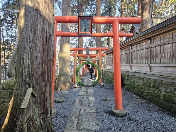鳥居が続く参道