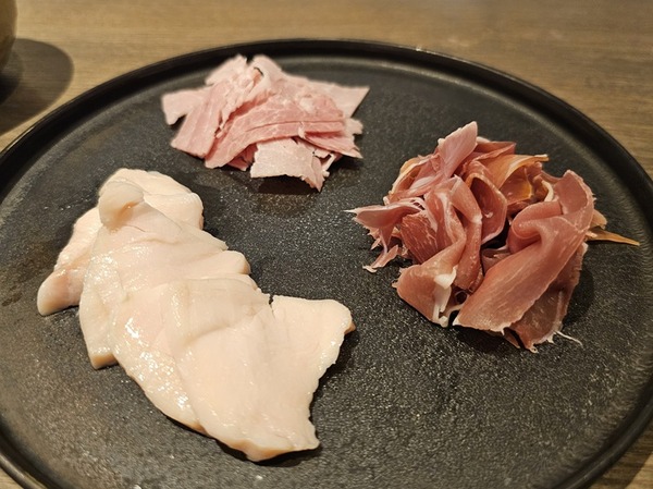 生ハム盛り合わせ