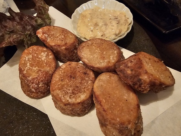 山芋の唐揚げ。