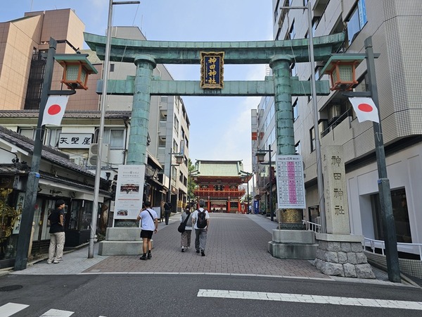 神田神社の鳥居