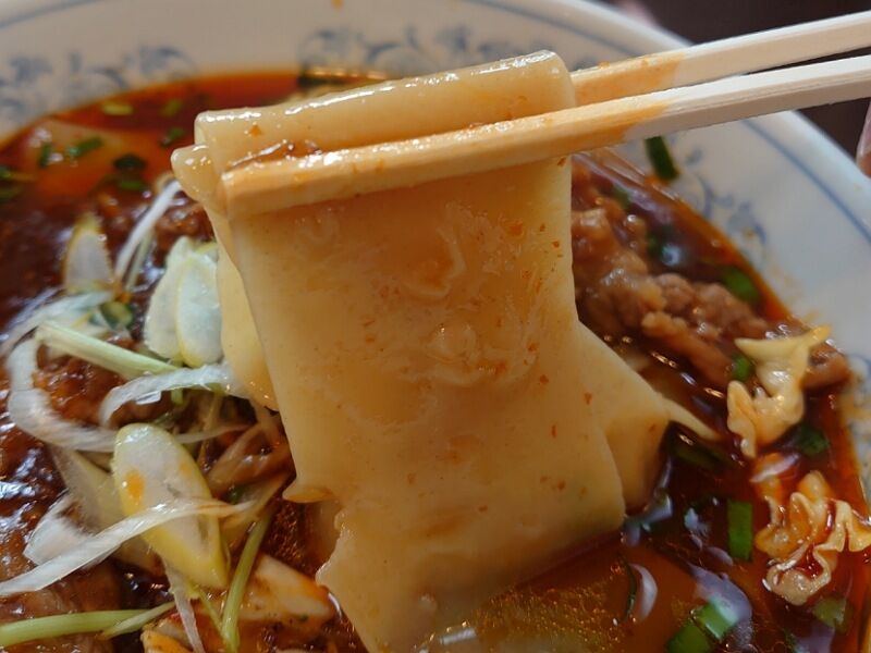 この幅広麺はクセになる 竹林坊 山形グルメ探検隊 この幅広麺はクセになる 竹林坊 山形グルメ探検隊