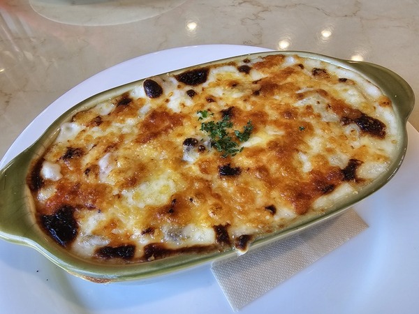 シーフードニョッキグラタン