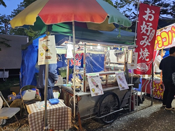 これぞ屋台のどんどん焼き
