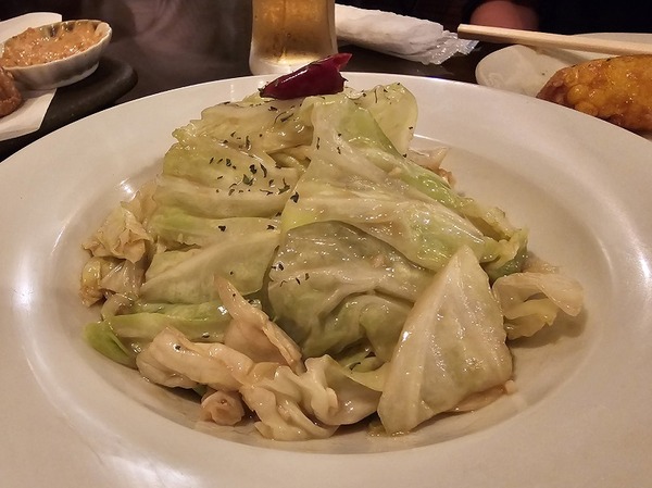 アンチョビキャベツ