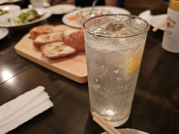 塩レモンサワー。