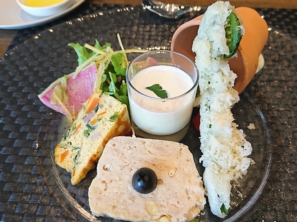 ランチの前菜。