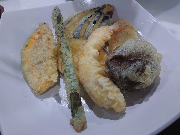 晩酌セットの天ぷら