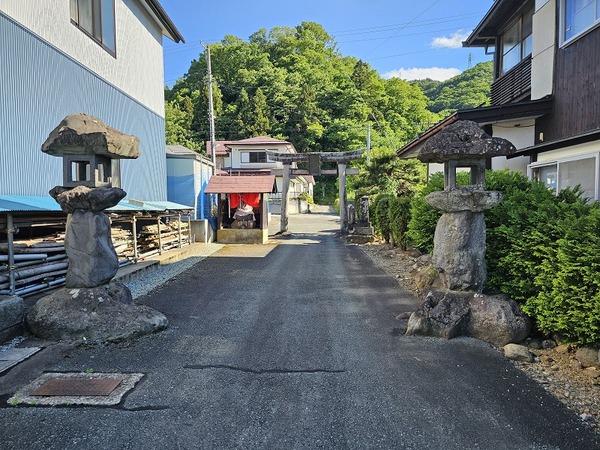 妙見院の石鳥居