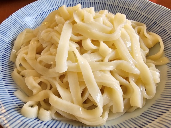このきしめんは絶品