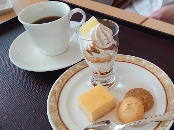 最後のデザート。