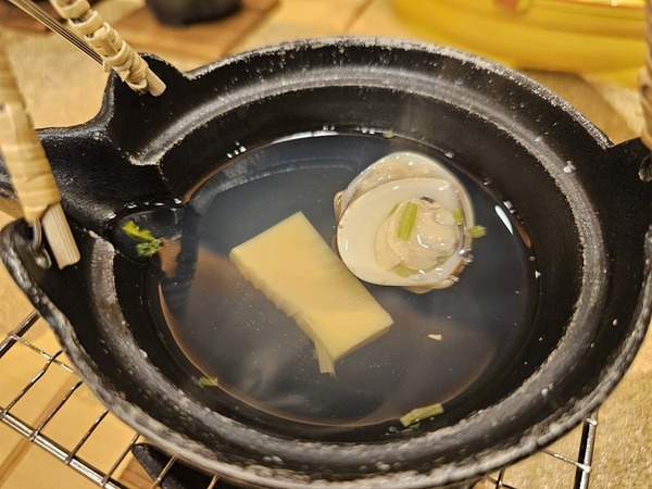 03 蛤の土瓶蒸し