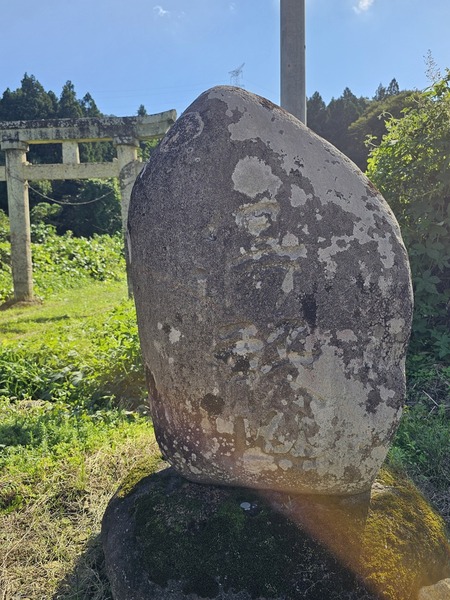 ここでもまた湯殿山