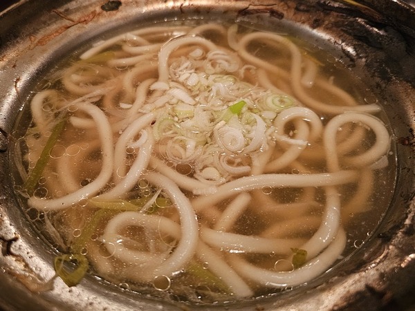 うどん入れてもらった