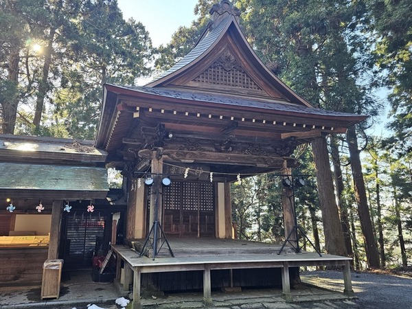 熊野大社、神楽殿