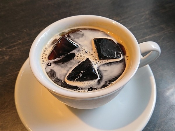 アイスコーヒーが。