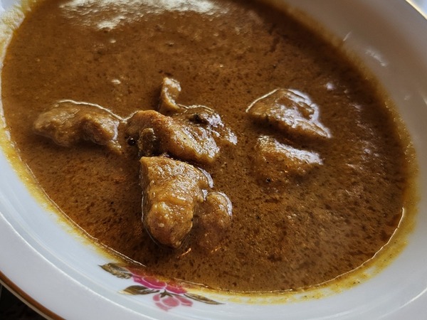 チキンカレーは辛さ４