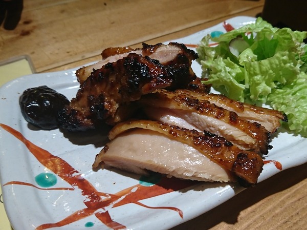 鶏モモと八丁味噌。