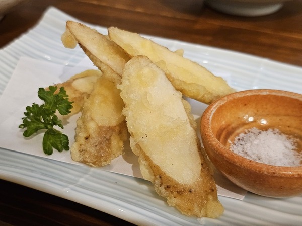 自然薯の天ぷら