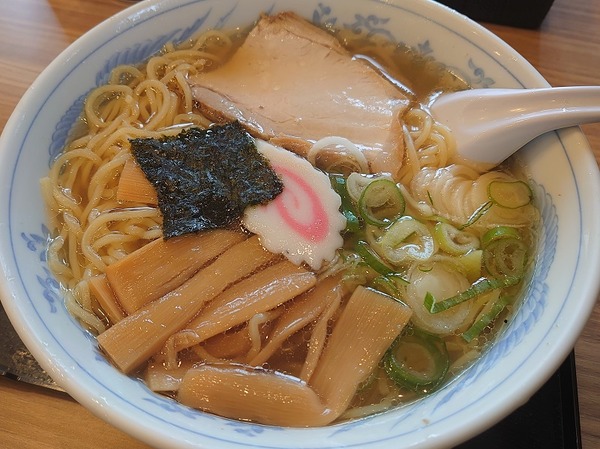 大沼さんの中華そば。