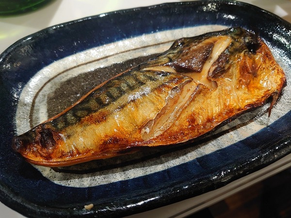 晩酌セットの鯖