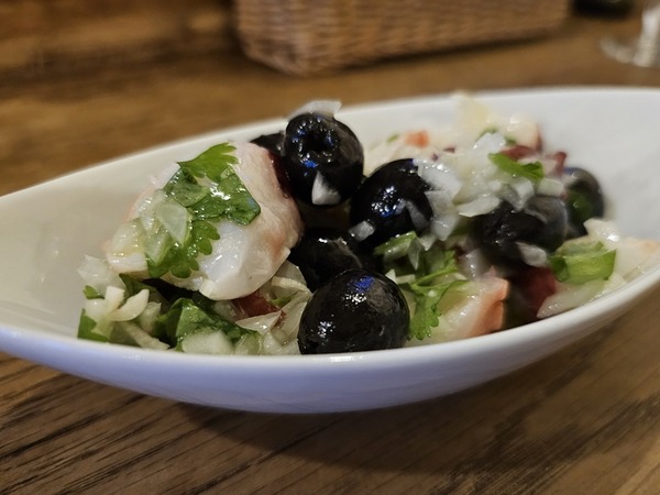 タコとオリーブ