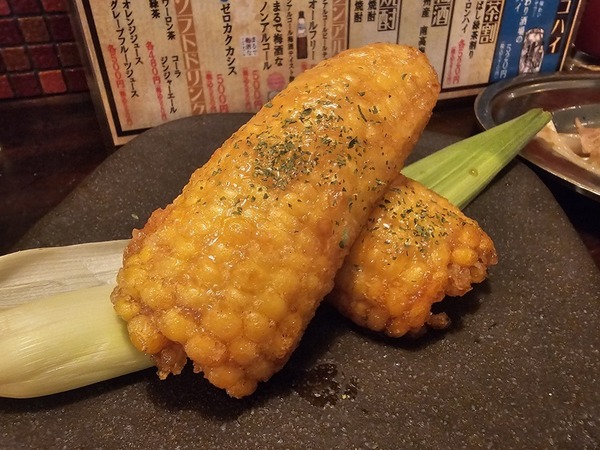 とうもろこしの唐揚げ