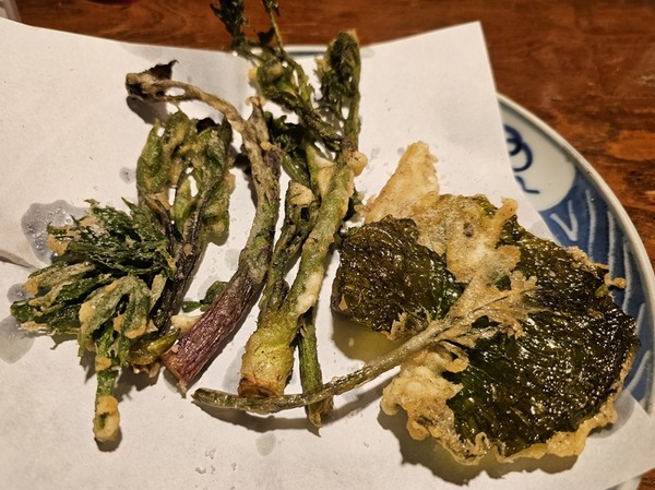 山菜の天ぷら盛り合わせ