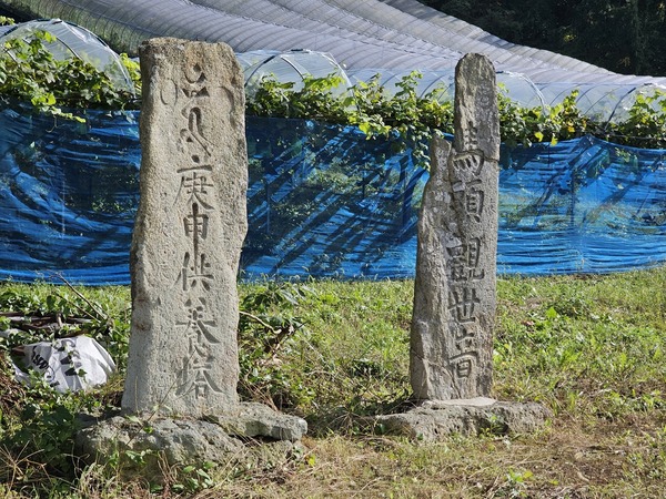 馬頭観世音と庚申供養塔