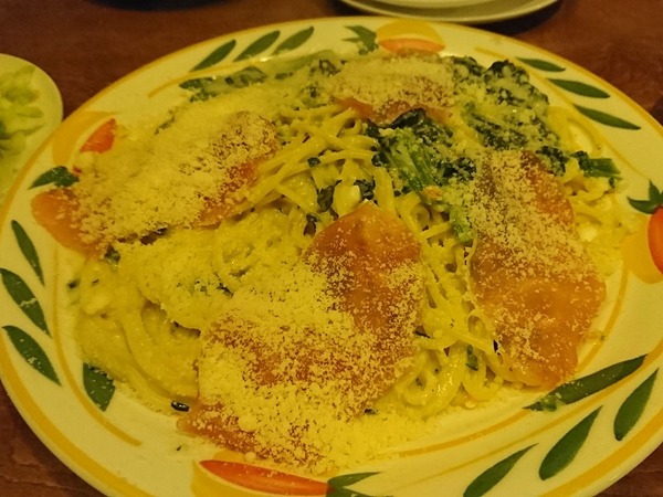 クリームパスタ