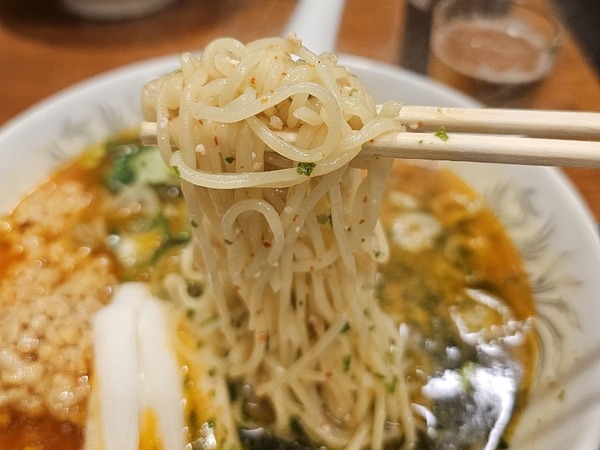 麺、こんな感じだっけ？
