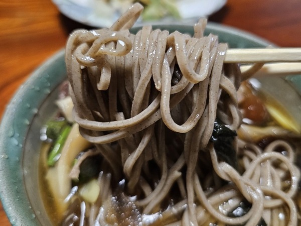 歯ごたえのある麺
