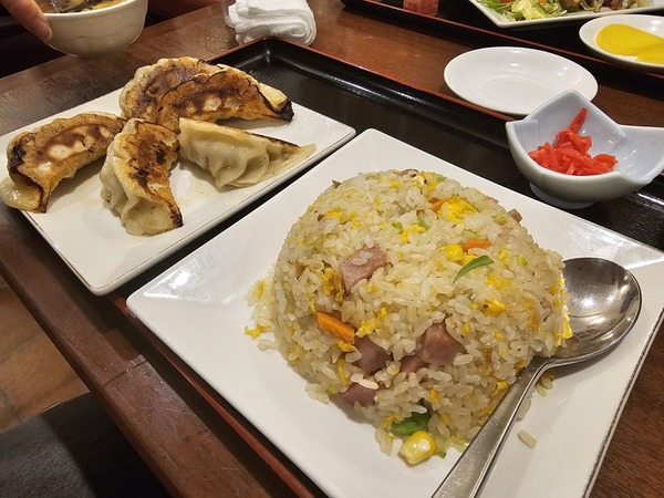 炒飯+餃子+スープ