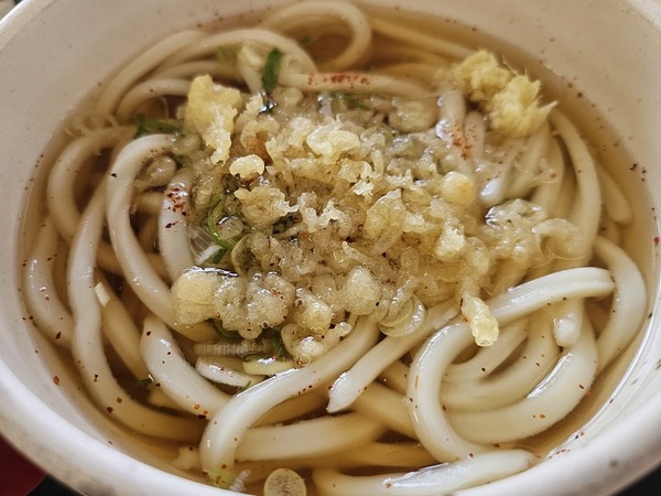 かけうどんの並