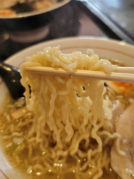 歯ごたえのいい麺