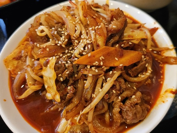 牛プルコギ炒め