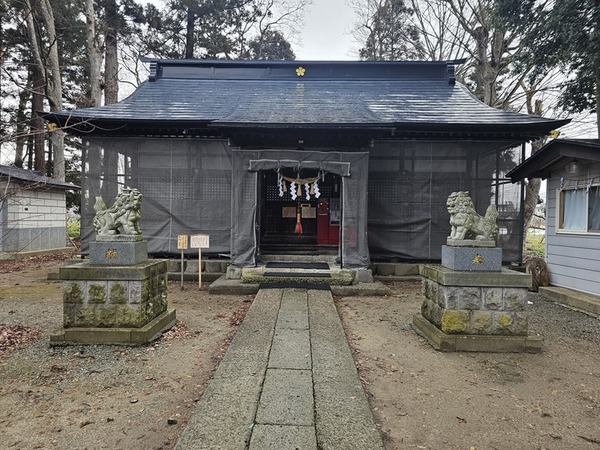 十文字天満神社の拝殿