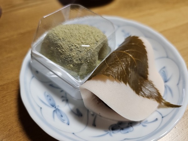 お正月の和菓子。