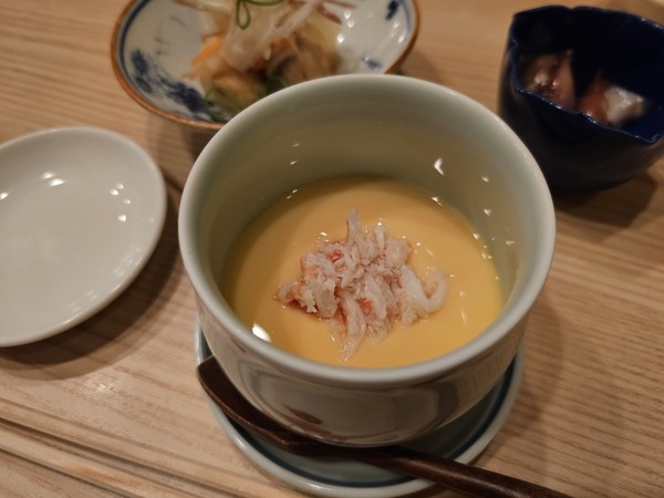 蟹の茶碗蒸し