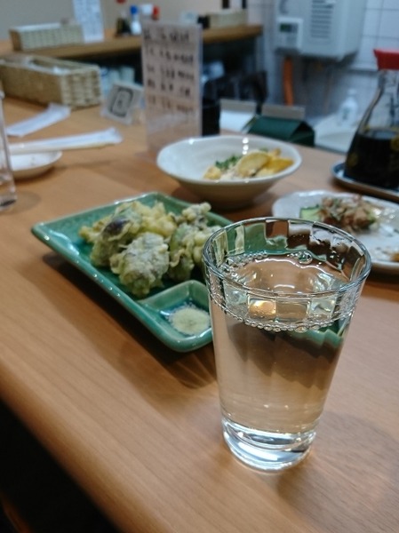 天ぷらと日本酒