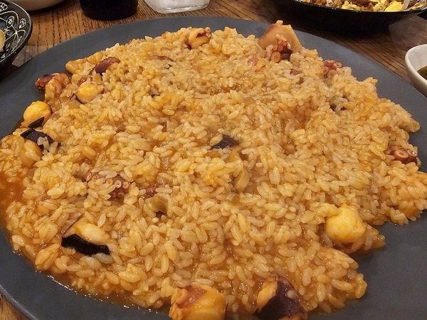 タコのリゾット風ライス