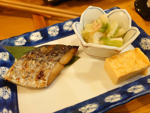 焼き魚と。