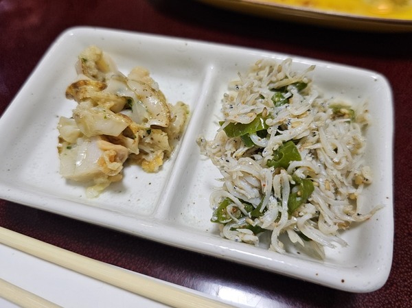 02 シラスにホタテ