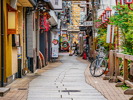 92_道頓堀にある上方浮世絵館付近の風景