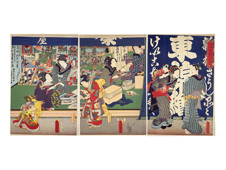 179_浮世絵を売っている絵草紙屋