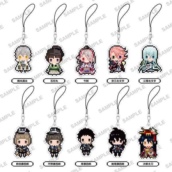 グッズ 刀剣乱舞 Online ぷちびっとストラップコレクションvol 3 15年12月発売予定 刀剣乱舞 とうらぶ グッズ フィギュア新作予約情報